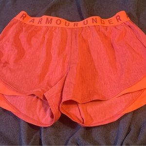 Under Armour Women's Coral Athletic Shorts